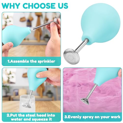 Image of Ball Sprinkler for Wet Felting 224ml Large Capacity Ball Sprinkler Handheld Water Sprayer Precision Water Distribution Tool Water Sprinkler Felting Equipment for Wool Felting