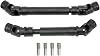 2Pc Steel Multiple Spline Drive Shaft for TRAXXAS TRX4 for Land Rover Defender RC Car