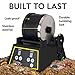 National Geographic Professional Rock Tumbler Kit- Features Include Shutoff Timer & Speed Control, 2 Pound Barrel, 2 Pounds of Gemstones, 8 Polishing Grits, Jewelry Fastenings & Learning Guide