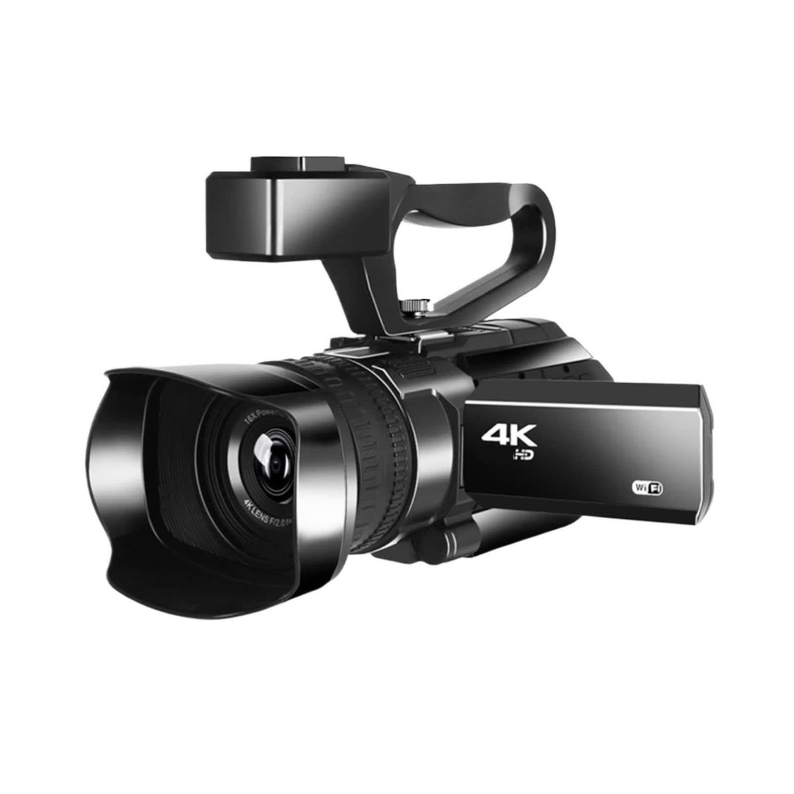 4k Für Vlog-Aufnahme, Nachtsicht-Kamera, Camcorder, Touchscreen, All-in-One