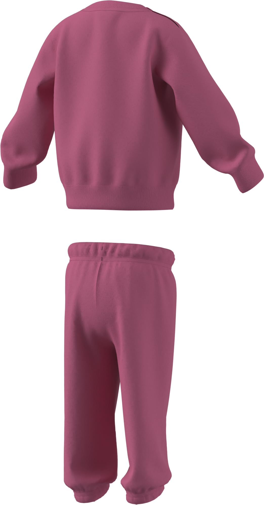 adidas Uniseks - niemowleta Essentials Big Logojogger Track Suit, pink fusion/white, 9-12 Months