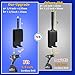 Huntury Ice Anchor Power Drill Adapter for Ice Fishing Shelter, Fit 3/8