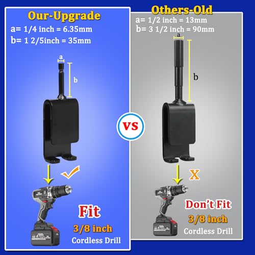 Huntury Ice Anchor Drill Adapter for Set Up Ice Fishing Shelter, Fit 3/8" and 1/2" Chuck Power Drills, Quick and Easy to Set Up Ice Tent, Ice Fishing Accessories, Ice Shelter Accessories by Huntury - Image 6