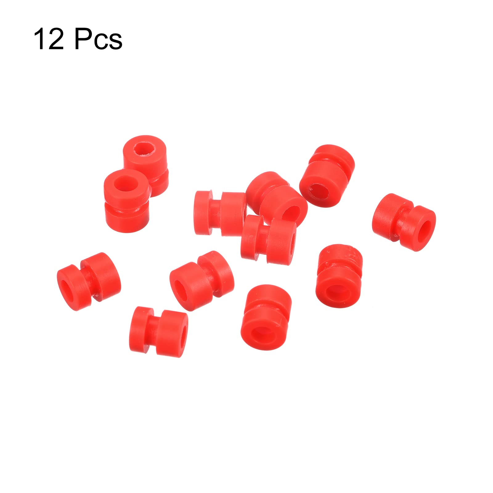 MECCANIXITY RC Anti Vibration Rubber Balls M3x6.6mm Red 24Pcs — Amazon image 3