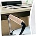 COOLHIYA Plush Sheepskin Armrest Cover for Office Chair and Wheelchair Cushioned Elbow Pads Beige Non-Slip Protective Sleeve Relieves Pressure Fit for Desk and Mobility Chairs