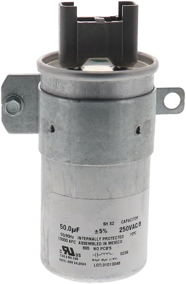 W11395618 Motor Run Capacitor Compaitble With Whirlpool Washing Machines - Budora - 4931353, PS12731163, W10843769, W10866250, W11315694