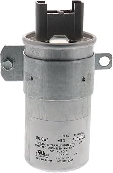 W11395618 Motor Run Capacitor Compaitble With Whirlpool Washing Machines - Budora - 4931353, PS12731163, W10843769, W10866250, W11315694