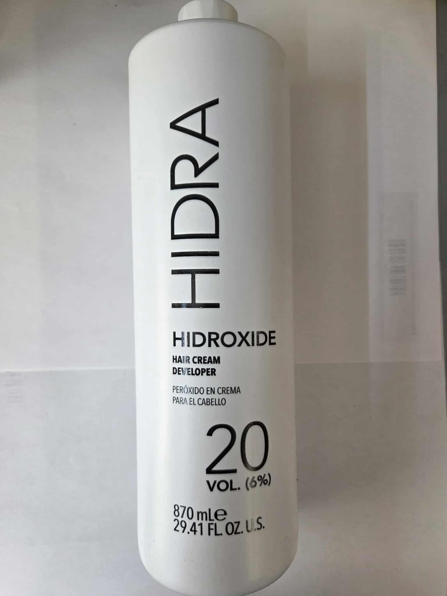 Amazon.com: Hidracolor Peroxide Cream Developer 20 Vol. (6%) 29.41