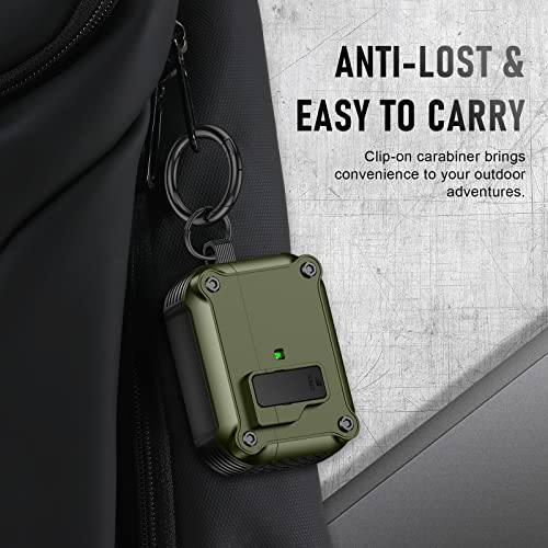 Image of Compatible with Airpods Pro 3 Case(2025),for Airpods Pro 3rd Generation Cases Cover with Keychain Cleaner Kit Soft Silicone Shockproof Cover for Women Men