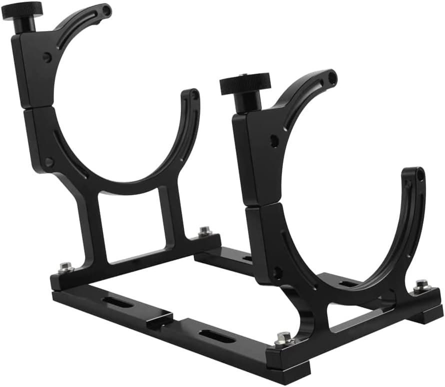 Nitrous Oxide Nos Billet Aluminum Single Bottle Holder Bracket Black, Suits 10LB Bottles