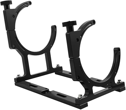 X-AVION Óxido Nitroso Nos Billet Aluminio Soporte De Botella Individual Negro, Trajes Botellas De 10LB