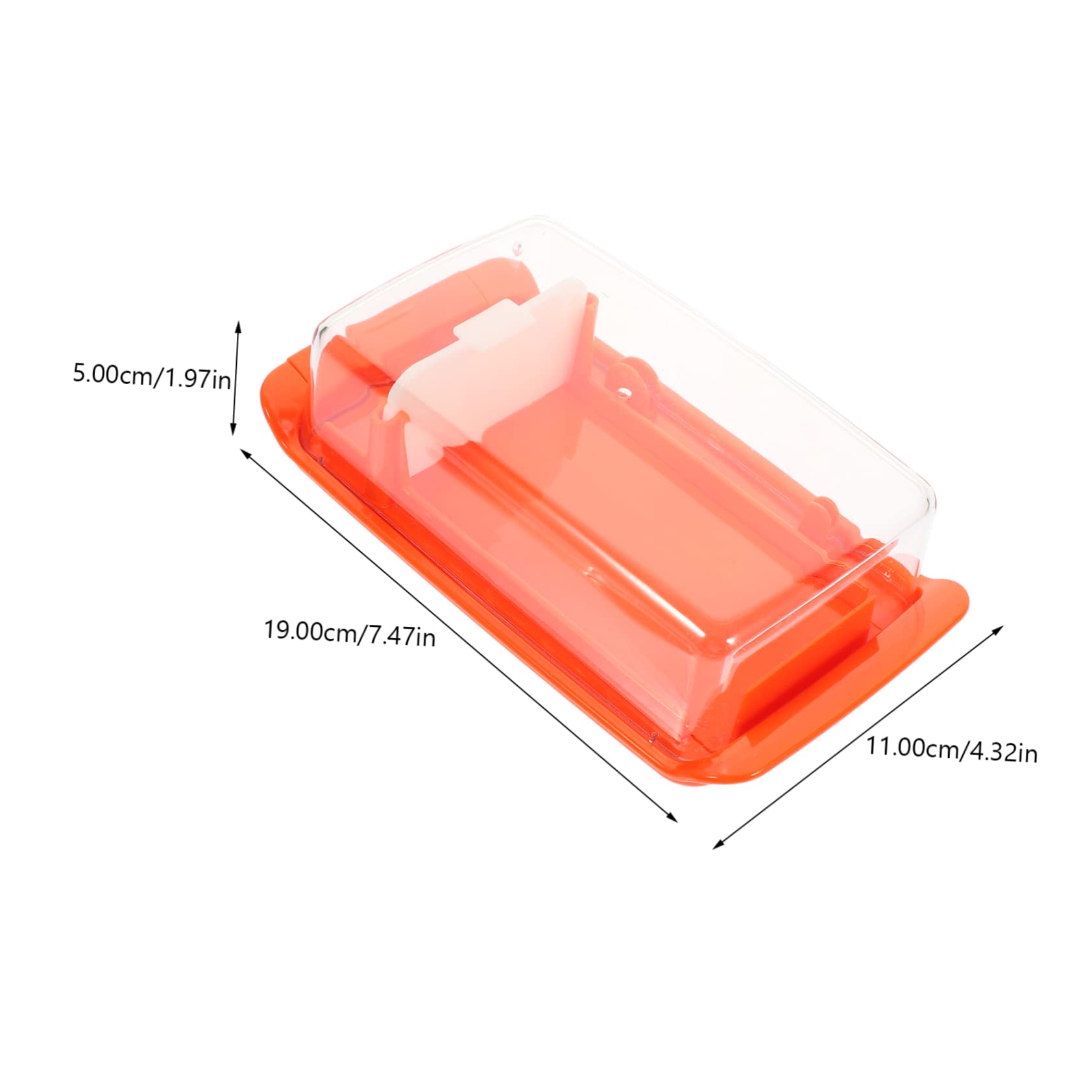 Stainless Steel Butter Cutter and Storage Box Versatile Butter Cheese Serving Container with Scoop Cutter for Freezing Easy Cleaning for Kitchen Use