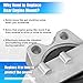 X AUTOHAUX Right Engine Motor Mount No.BP4S39060 for Mazda 3 I 2.0L L4 - Gas 2004-2010