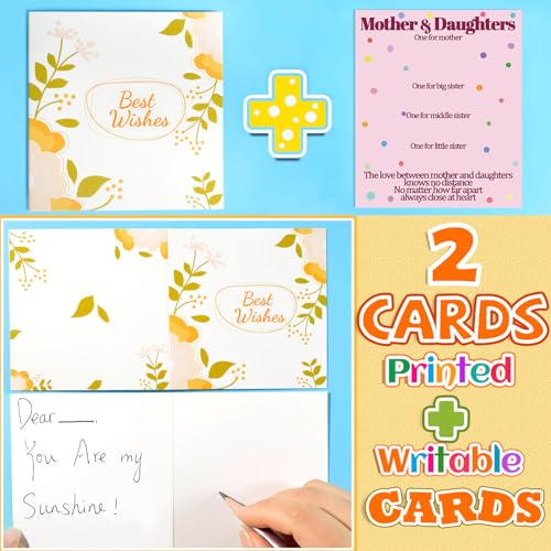 Mom Daughter Bracelets Gifts Mother 2 3 4 Daughters Matching Bracelet Gift for Mommy and Me Bracelets Set for 2 3 4 5 Women Love Heart Matching Bracelets Mothers Day Gifts Birthday Gift Jewelry Ideas3