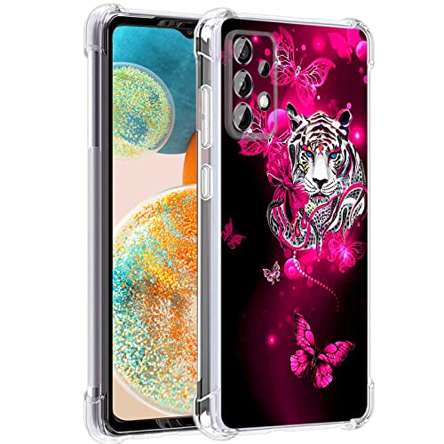 Coque Galaxy A23 5G antichoc flexible avec motif tigre blanc protecteur