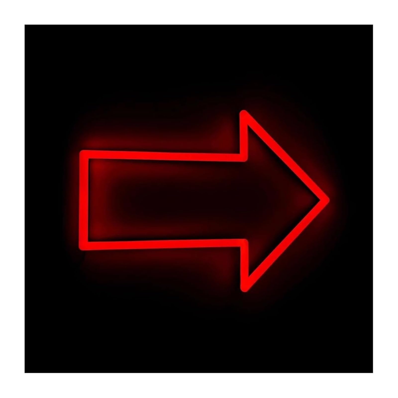 Zynther Neon lamp for Neon Signs Light Decor Direction Arrow, for, Navigation, Home Decoration, Bar(50X37cm)