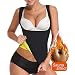 DILANNI Women’s Neoprene Sweat Waist Trainer Vest for Weight Loss Slimming Shirt Body Shaper with Sauna Suit Effect