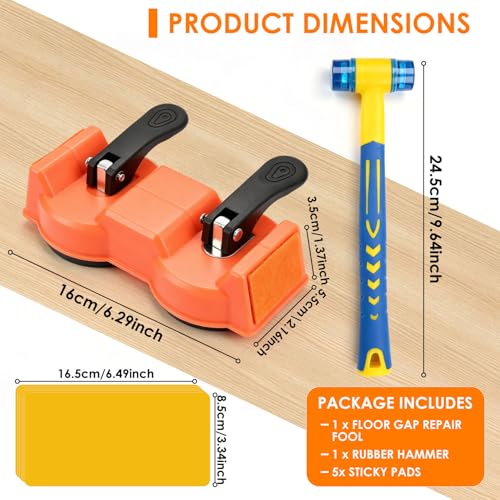 Floor Gap Fixer Tool - Heavy Duty Suction Cup Plank Grabber for Hardwood by SHTALHST - Image 6