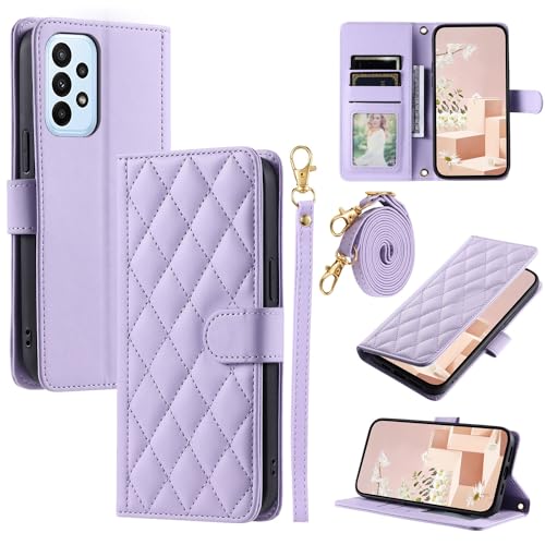 Étui en cuir PU premium pour Galaxy A52S 5G, housse antichoc magnétique de finition supérieure