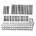 ARP 234-4308 Pro Series Black Oxide 12-Point Cylinder Head Stud Kit for Small Block Chevy with 18 Degree Raised Port Head