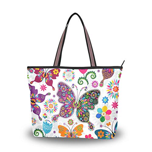Grand sac à main pour femme avec fermeture Éclair pour le travail et le shopping