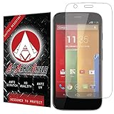 Ace Armor Shield Shatter Resistant Screen Protector for the Motorola Moto G LTE (2015) / Military Grade / High Definition / Maximum Screen Coverage / Supreme Touch Sensitivity /Dry or Wet Easy Installation with free lifetime replacement warranty
