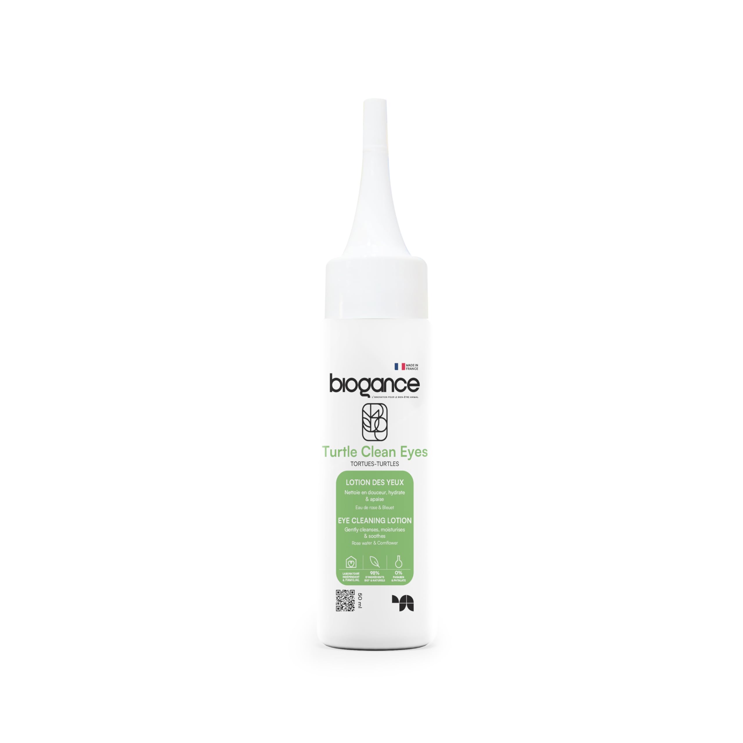 Lotion des Yeux pour Tortues - Turtle Clean Eyes - Biogance - 50ml