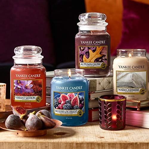 Yankee Candle Scented Candle | Mulberry & Fig Delight Large Jar Candle | Long Burning Candles: up to 150 Hours | Perfect Gifts for Women