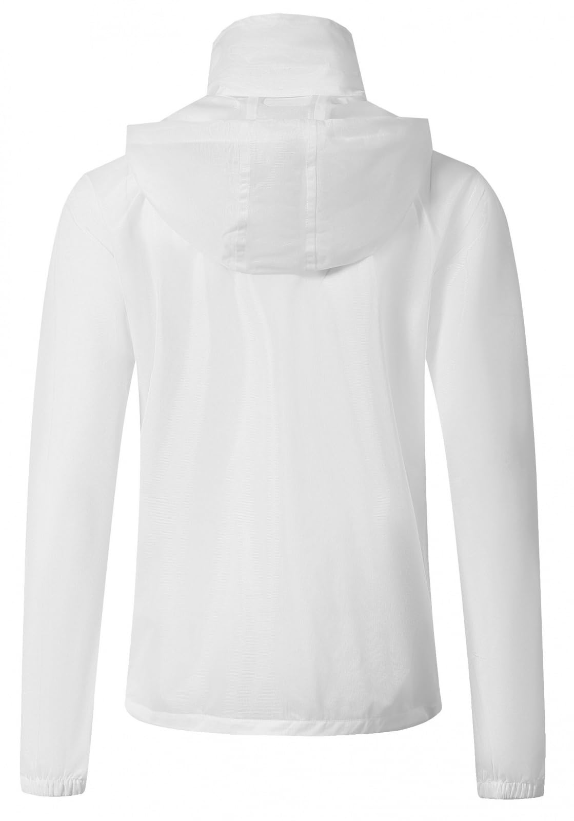 Covalliero - Damen Regenjacke ClearView – Regencape mit verstaubarer Kapuze & Reißverschluss – Wasserdicht & Atmungsaktiv – Sportjacke in Transparent/Durchsichtig – Mehrere Größen