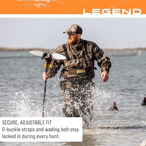 Image of FROGG TOGGS Men's Legend 2-N-1 Waterproof Wader for Hunting with zip in /out PrimaLoft liner