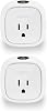 WeMo F7C029-BDL Insight Smart Plug 2-pack, Control Your Lights and Manage Energy Costs From Anywhere, No Hub Required. Compatible with Alexa and the Google Assistant