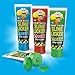 TOXIC WASTE - Slime Licker Squeeze - Sour Squeeze Slime Candy - Green Apple, Blue Razz, & Cherry Flavors - 2.47 oz. Tubes - 12-Pack