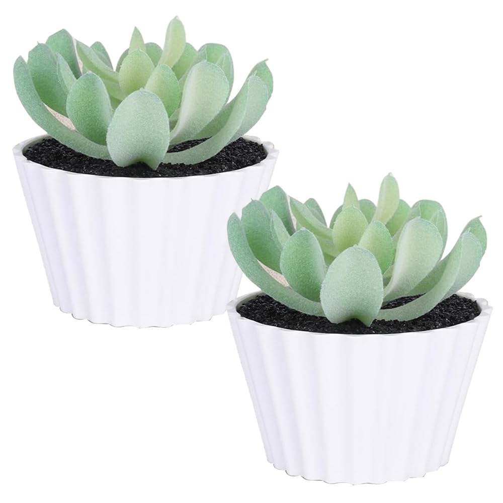 Kuber Industries Artificial Plants for Home D�cor|Natural Looking Indoor Fake Plants with Pot|Artificial Flowers for Decoration-Pack of 2 (Green) (B0CN2LG2J9) Amazon Price History, Amazon Price Tracker