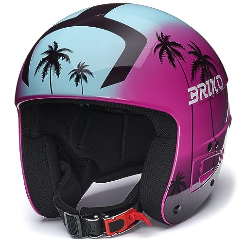 Casco Briko unisex talla 58 color morado turquesa para adulto