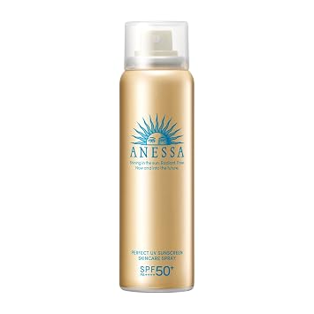 Anessa Perfect UV Skin Care Spray N 2022 Model Sunscreen، UV Fruity Floral Scent، Main Unit، 2.1 oz 60 g