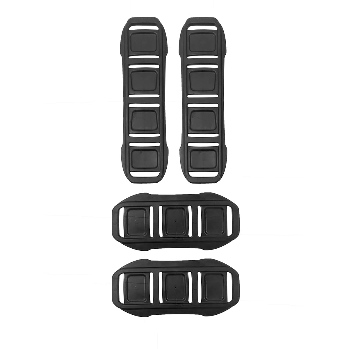 SCUBAPRO S-Tek Shoulder & Waist Pad Color Kit, Black