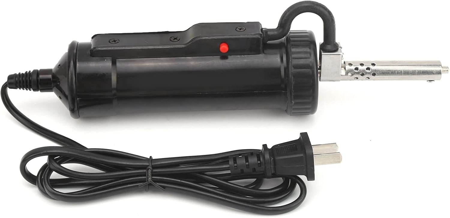 Akozon 30W Electric Desoldering Pump, Automatic Tin Suction Device, Vacuum Solder Sucker with US Plug AC110V for Effective Solder Removal