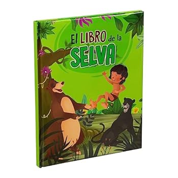 Hardcover Libro infantil de 32 páginas: El Libro de la Selva Book