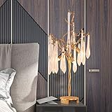 Domaine d'application: Cette lampe de table en cristal est idéale pour les chambres à coucher, les salons, les hôtels, les bureaux, les studios, les mariages, les anniversaires de mariage, etc.