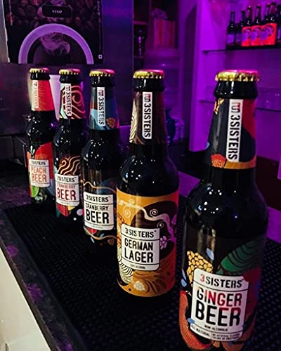 Image of 3Sisters Non Alcoholic Beer - Assorted Flavors - (Pack of 6 Bottles x 330ml each)