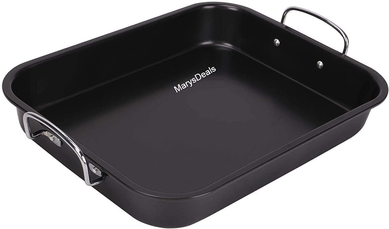 MarysDelz LARGE DEEP NON STICK TURKEY/MEAT ROASTING TIN Baking Cooking Pan/Oven Tray/Large