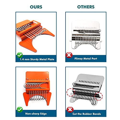 Cuptisserie Speedweve Style Darning Loom, Small Weaving Loom For Visible Mending Jeans, Weave Tool For Diy Artful Patterns, Repair Fabrics (14 Hooks) #TOP3