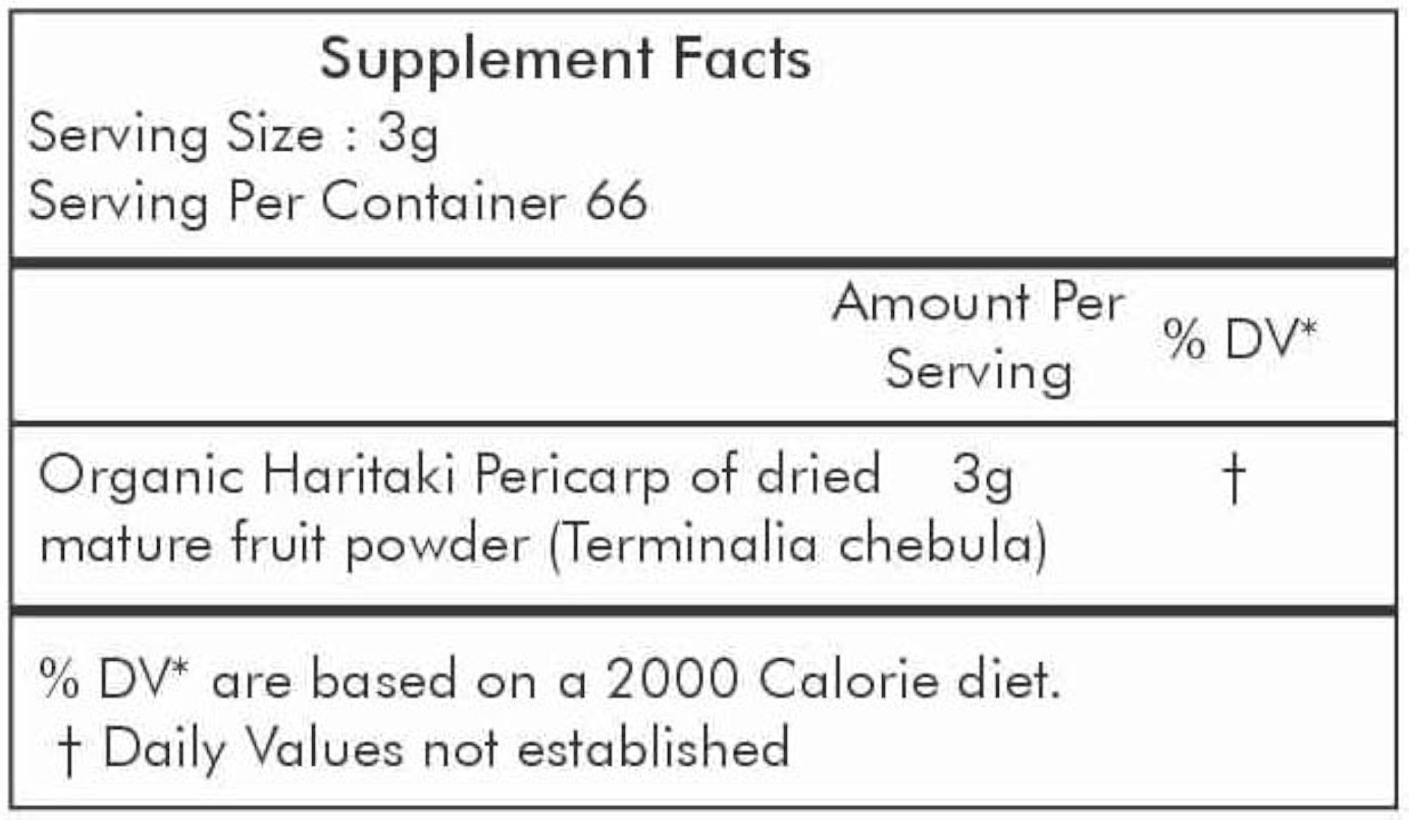 Ayurvedic Life Organic Haritaki Powder 200 gms Pack of 4