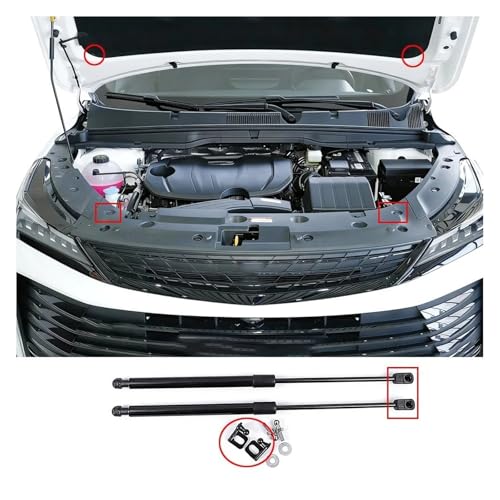 Barre de jambe de force pour Geely Coolray 2019-2026 tige hydraulique à levage assisté - 4