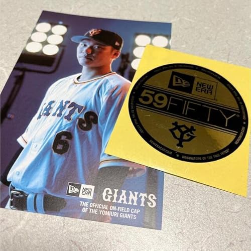 ジャイアンツ 坂本勇人 NEWERAシール&ポストカード
