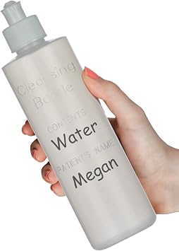 Perineal Lavette Irrigation Bottle for Postpartum Care - After-Birth Essentials for Mom to Soothe and Clean Perineal Area - Premium Portable Bidet for Women - 8OZ (Pack of 2)