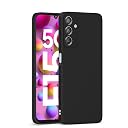 Pikkme Back Cover Camera Protection Shockproof Soft Matte Silicone Back Case for Samsung Galaxy F15 5G / Samsung Galaxy M15 5G (Black) gallery image