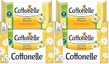 Cottonelle Feuchtes Toilettenpapier, Natürlich Pflegend - Kamille & Aloe Vera, Biologisch Abbaubar, Plastikfrei, Wiederverschließbar, Vorteilspack, 12 x 42 Feuchttücher (Packung mit 2)