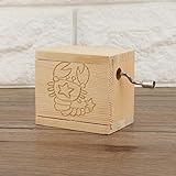 Oumefar Boîte à Musique Durable Jouet boîte à Musique Douze Constellations Mini Cadeau d'anniversaire écologique pour(Scorpio)
