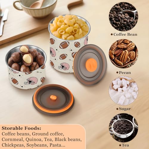 Contenedor de Café Hermético DOMIKING Acero Inoxidable 900 ml miniatura 5